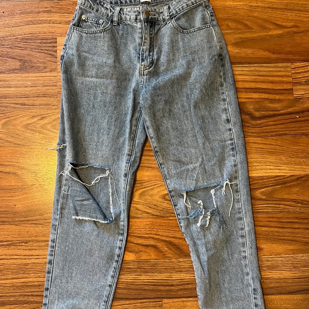 Distressed Princess Polly Jeans